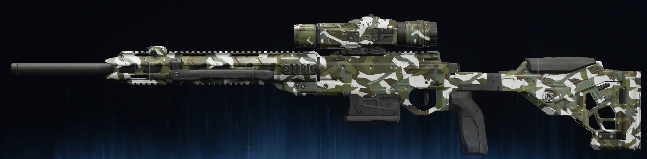 Rendu du camouflage Neige sur Strider 300